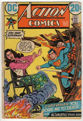 Action Comics #416 ORIGINAL Vintage 1972 DC Comics Superman