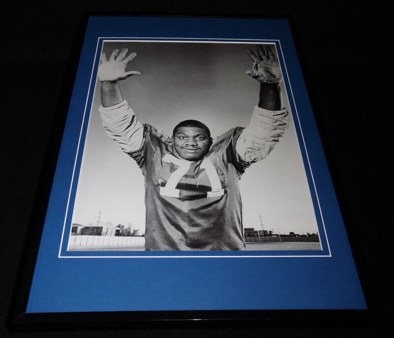 Willie Townes Framed 11x17 Photo Poster Display Dallas Cowboys