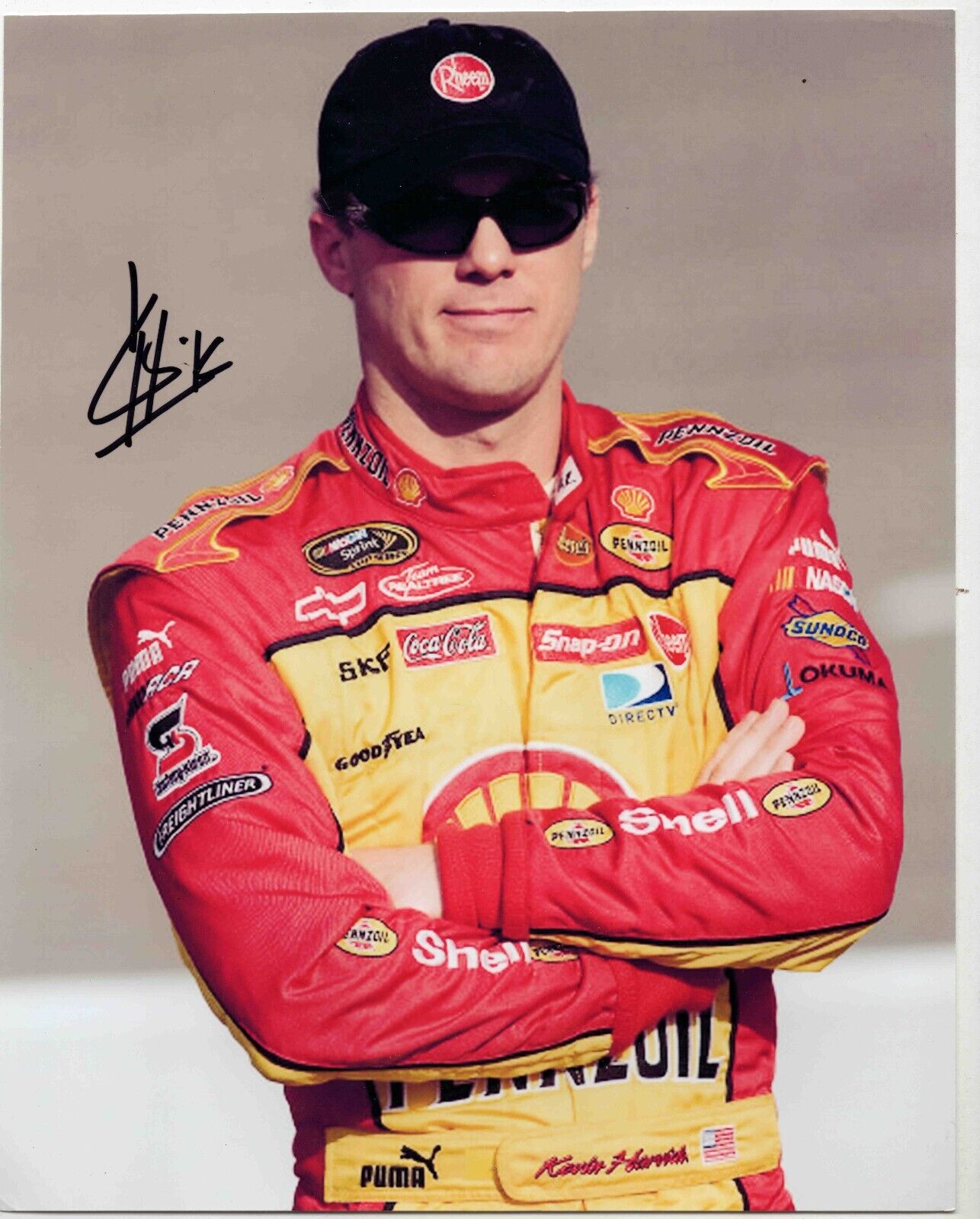 Kevin Harvick Signed 8x10 Photo