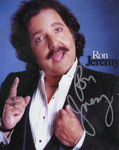 Ron Jeremy Signed 8x10 Photo