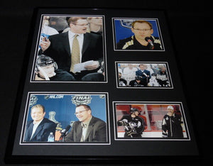 Coach Dan Bylsma Framed 16x20 Photo Display Penguins