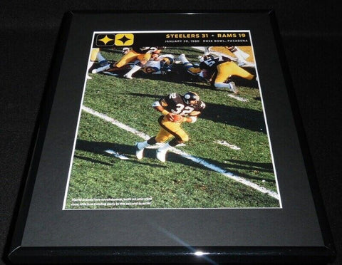 Super Bowl XIV Franco Harris Framed 11x14 Photo Display Steelers vs Rams