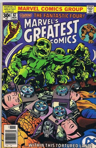 Marvel's Greatest Comics #67 VINTAGE 1976 Marvel Fantastic Four 