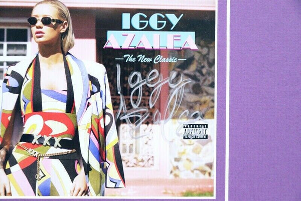 Iggy Azalea Signed Framed 16x20 The New Classic CD & Photo Display JSA