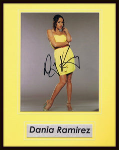 Dania Ramirez Signed Framed 11x14 Photo Display AW Heroes Entourage Sopranos