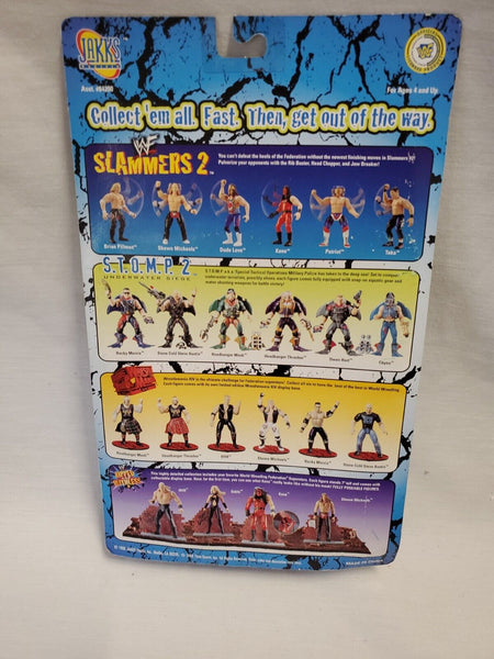 VINTAGE SEALED 1998 WWF Slammers Brian Pillman Action Figure