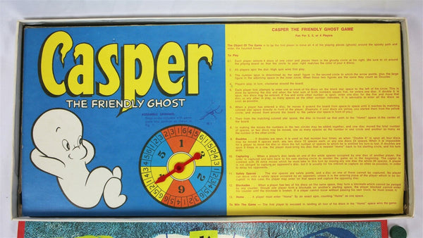 VINTAGE 1959 Milton Bradley Casper the Friendly Ghost Board Game