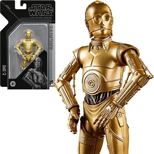 NEW SEALED 2022 Star Wars Black Series Archive C3PO 6-Inch Action Figure