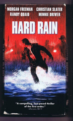 Hard Rain (1998) VINTAGE VHS Cassette 