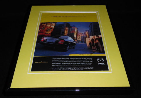 1999 Mazda Protege 5 Framed 11x14 ORIGINAL Vintage Advertisement