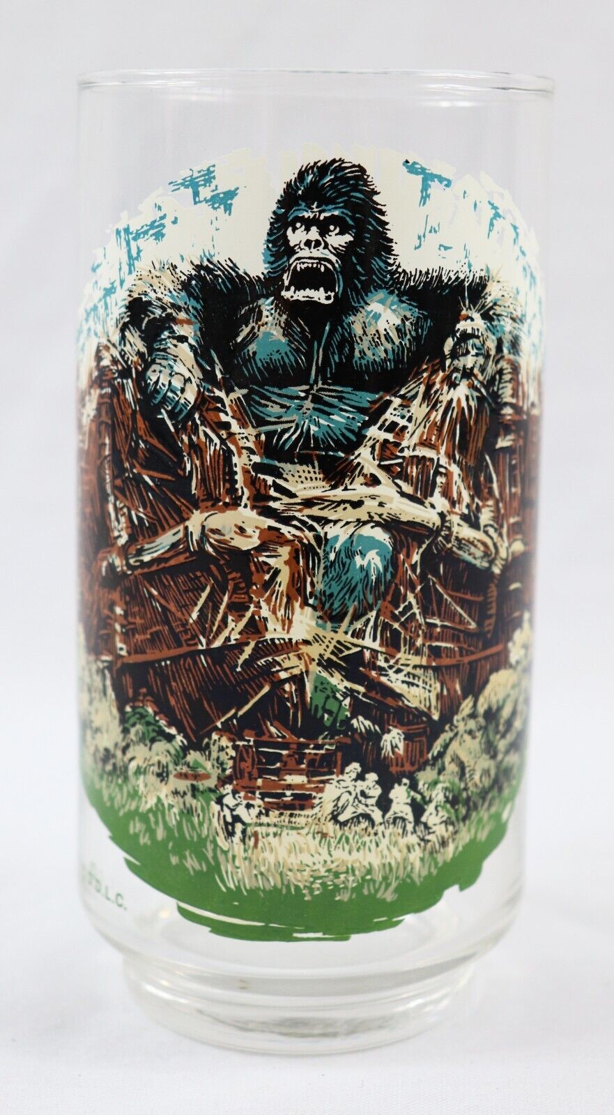 VINTAGE 1976 Coca Cola King Kong Drinking Glass