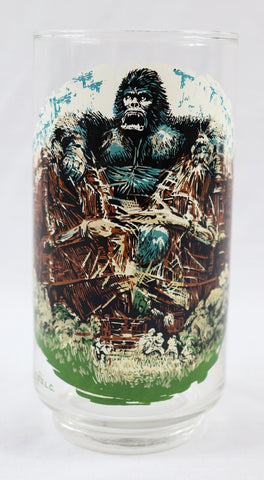 VINTAGE 1976 Coca Cola King Kong Drinking Glass