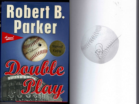 Robert B Parker Signed Hardcover Book Double Play