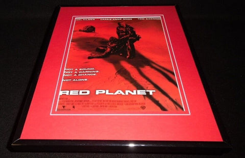 Red Planet 2000 Framed 11x14 ORIGINAL Vintage Advertisement Val Kilmer