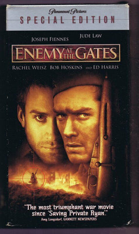 Enemy at the Gates (2001) VINTAGE VHS Cassette 