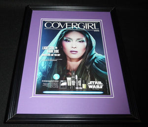 Star Wars Force Awakens 2015 Covergirl Framed 11x14 ORIGINAL Advertisement B