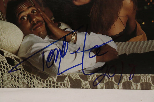 Tone Loc Signed 1991 All Through the Night Vinyl Record Album  