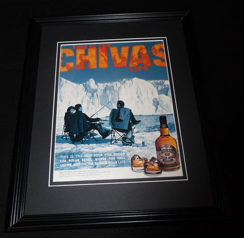 2003 Chivas Regal Scotch Whisky Framed 11x14 ORIGINAL Advertisement