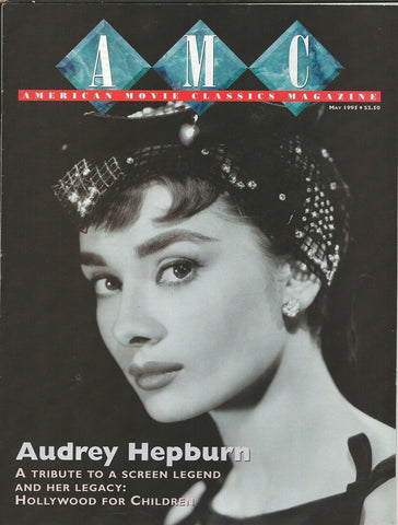 ORIGINAL Vintage May 1995 AMC Magazine Audrey Hepburn ET