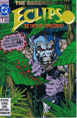 Eclipso #1 ORIGINAL Vintage 1992 DC Comics