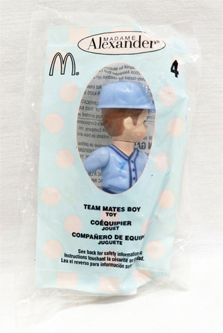 VINTAGE SEALED 2005 McDonald's Madame Alexander Team Mates Boy