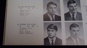 Harvard vs Boston University October 7 1967 Football Program Tommy Lee Jones