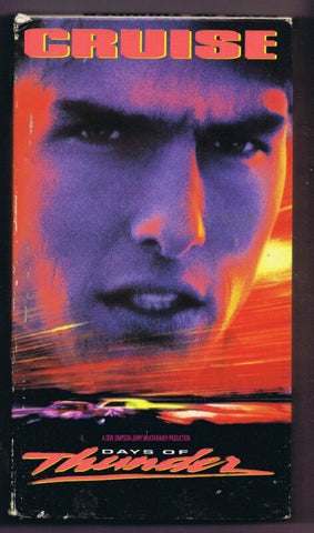 Days of Thunder (1990) VINTAGE VHS Cassette 