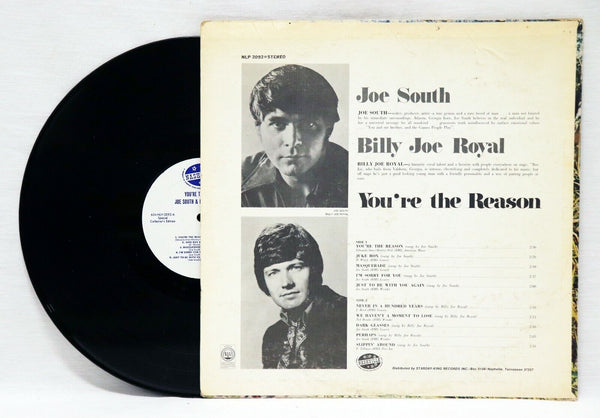 Joe South Billy Joe Royal You’re the Reason Album Vinyl Record Album NLP-2092