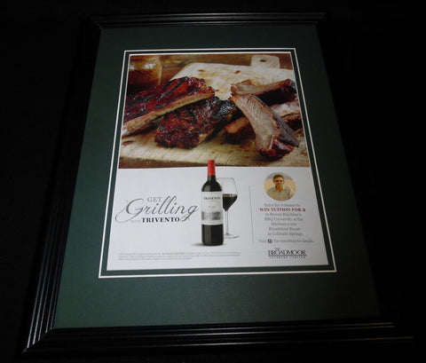 2015 Trivento Wine 11x14 Framed ORIGINAL Advertisement 