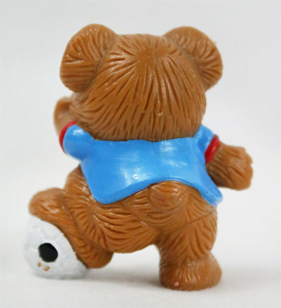 VINTAGE 1984 Gibson Greeting Cards Soccer Bear Action Figure