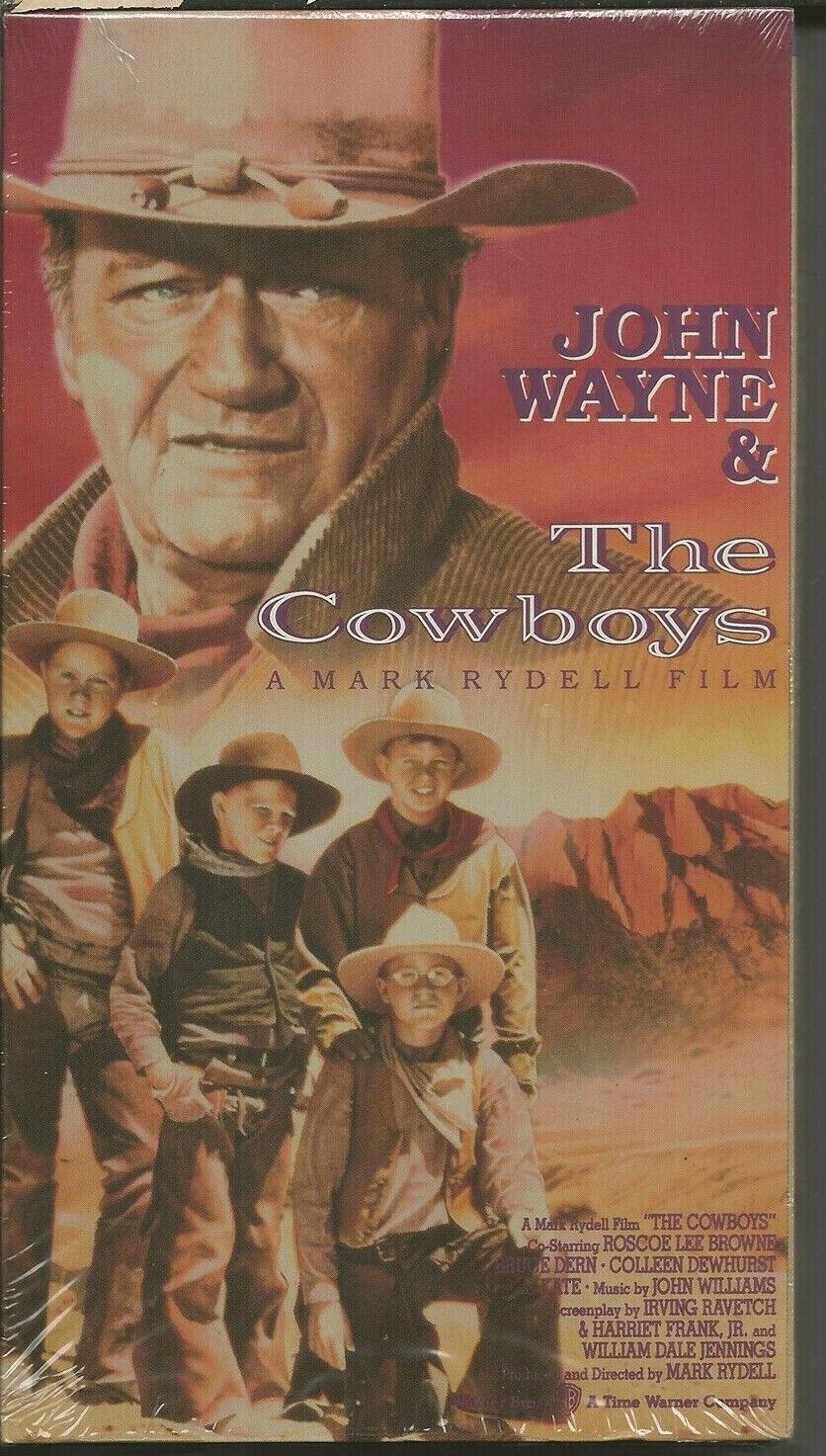 The Cowboys VINTAGE VHS Cassette John Wayne