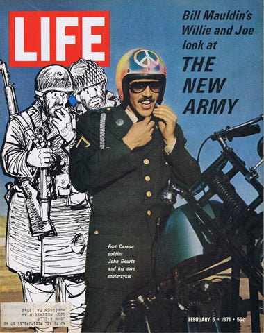 ORIGINAL Vintage Life Magazine February 5 1971 The New Army