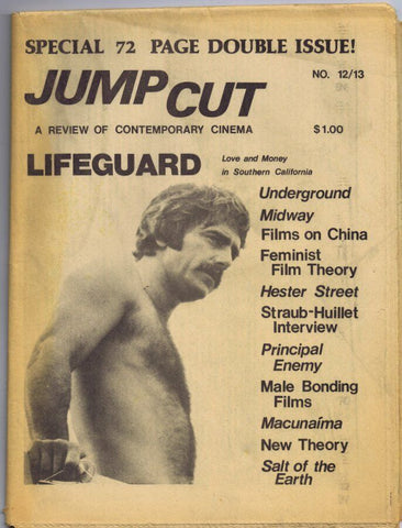 ORIGINAL Vintage 1976 Jump Cut Magazine #12/13 Cinema Review Lifeguard