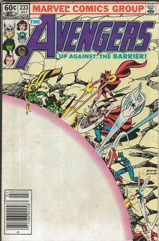 Avengers #233 ORIGINAL Vintage 1983 Marvel Comics 