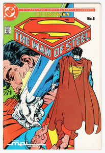 Man of Steel #5 VINTAGE 1986 DC Comics Superman