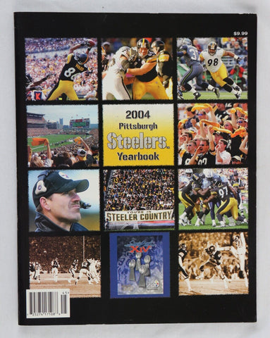 2004 Pittsburgh Steelers Yearbook Ben Roethlisberger Rookie Season