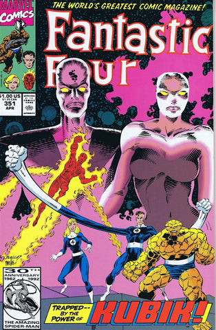 Fantastic Four #351 ORIGINAL Vintage 1991 Marvel Comics 