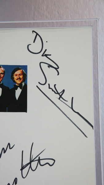 Tom & Dick Smothers Signed Framed 12x18 Magnavox Advertising Display