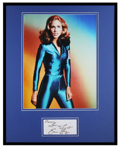 Erin Gray Signed Framed 16x20 Photo Display Buck Rogers 