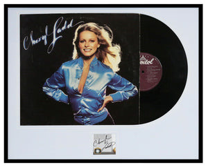 Cheryl Ladd Signed Framed 1978 Think It Over Vinyl Record Album Display 