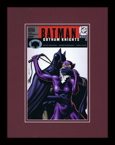 Batman Gotham Knights #8 Framed 11x14 Repro Cover Display DC Comics Catwoman