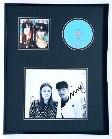 Icona Pop Signed Framed 16x20 Photo & CD Display Caroline Hjelt Aino Jawo B