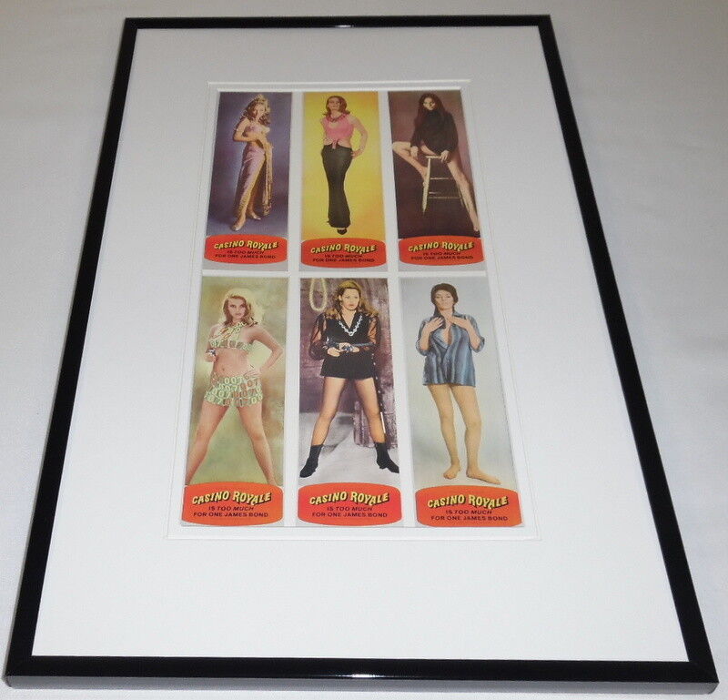 Women of Casino Royale James Bond 11x17 Framed Repro Poster Set