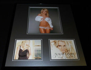 Britney Spears Framed 16x20 Femme Fatale CD & Photo Display