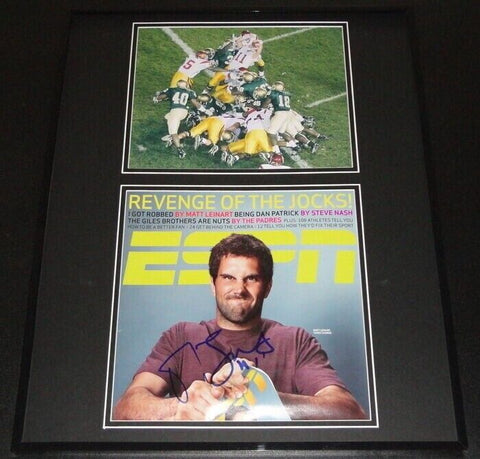 Matt Leinart Signed Framed ESPN The Magazine & Photo Set USC Trojans