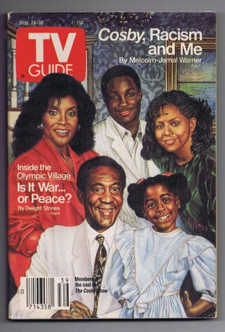 ORIGINAL Vintage TV Guide September 24, 1988 Bill Cosby Show Cast