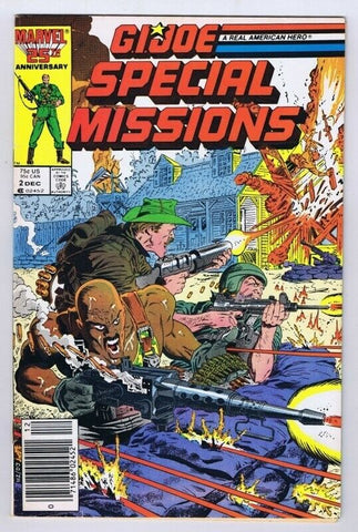 GI Joe Special Missions #2 ORIGINAL Vintage 1986 Marvel Comics 