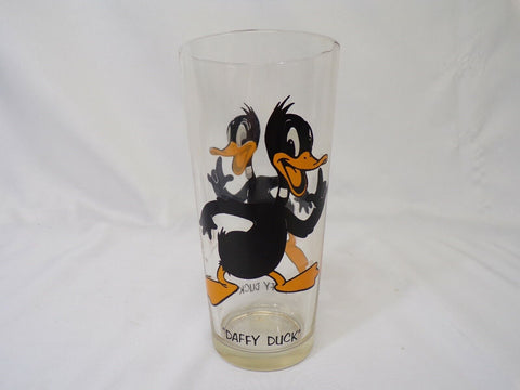  ORIGINAL Vintage 1973 Pepsi Looney Tunes WB Daffy Duck Drinking Glass