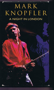 Mark Knopfler A Night in London (1996) VINTAGE VHS Cassette 