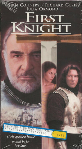 First Knight VINTAGE VHS Cassette Sean Connery Richard Gere